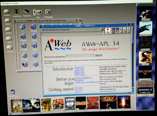 Classic Amiga Workbench